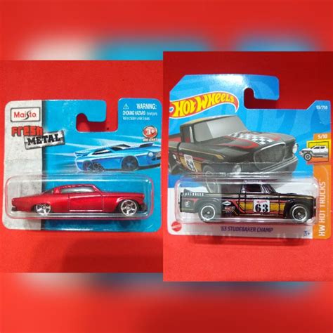 Miniatura STUDEBAKER CHAMP Starliner Hot Wheels HW HOT TRUCKS Maisto
