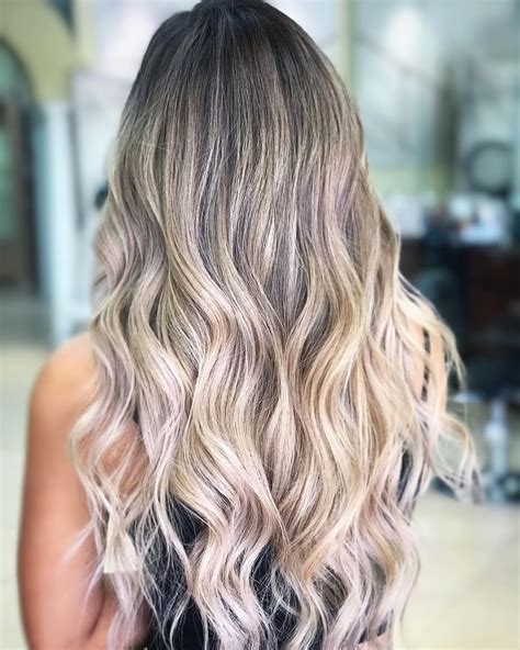 Updated Ash Blonde Balayage Inspirations September