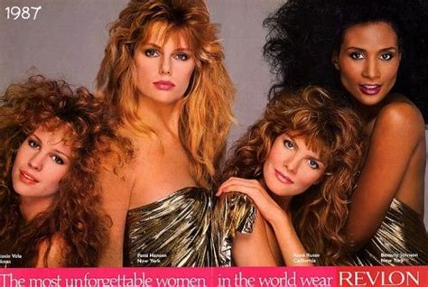 Rosie Vela Patti Hansen Rene Russo And Beverly Johnson Patti