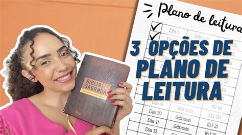 Tutorial de como ler a Bíblia diariamente 3 opções de plano de leitura