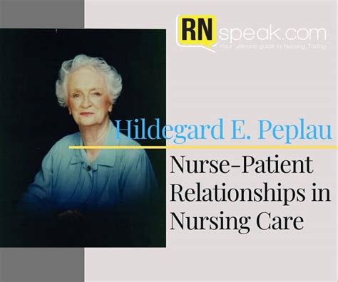 Hildegard Peplau Nursing Theory