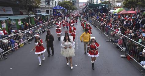 El Desfile Navideño Vuelve A La Paz Con Un Mensaje De Paz Luego De Tres