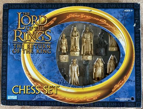 Mavin The Lord Of The Rings The Return Of The King Chess Set Complete