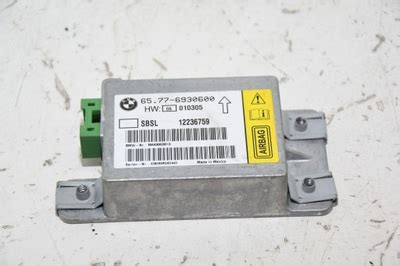 MODUŁ SENSOR AIRBAG PODUSZEK BMW E65 E66 LIFT 12681867453 oficjalne