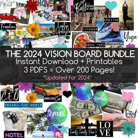 Pictures For Vision Board To Print 2024 Judy Robinette