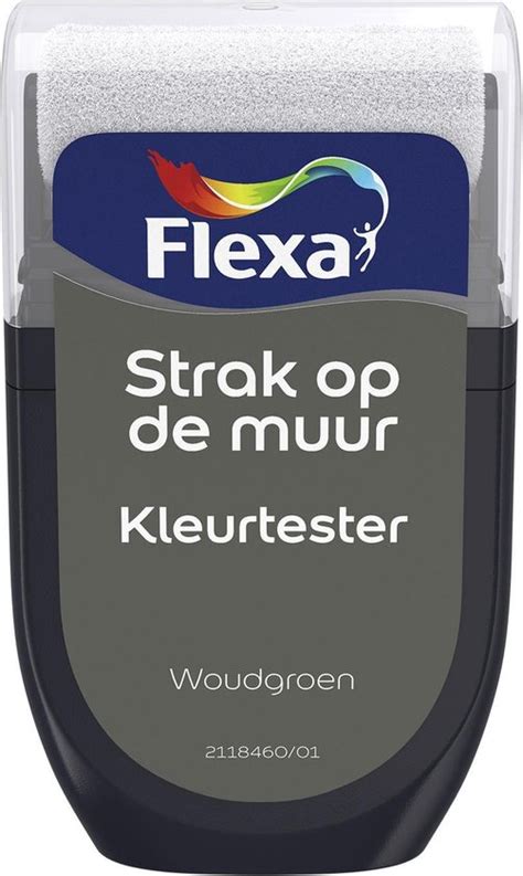 Flexa Easycare Strak Op De Muur Kleurtester Woudgroen 30 Ml