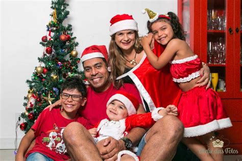 Fotos de Natal a família Ateliê das fotos Por amor à fotografia