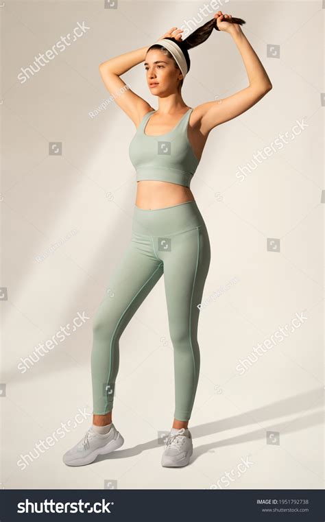 Woman Sport Clothe Images Stock Photos Vectors Shutterstock