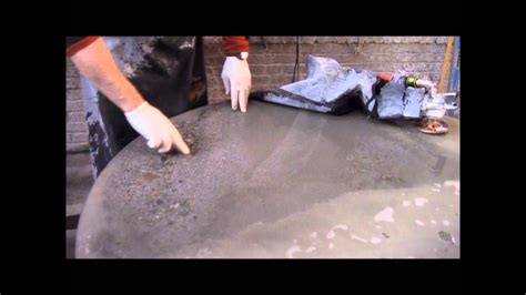 Polishing Concrete Countertops Youtube