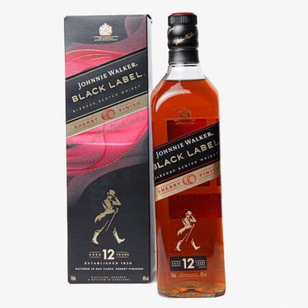 Whisky J Walker Black Label Sherry Finish Ml N I Drinkit