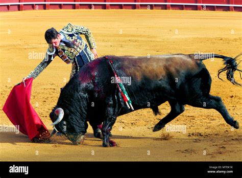 Corrida De Toros Durante La Feria De Abril Sevilla Feria Plaza De