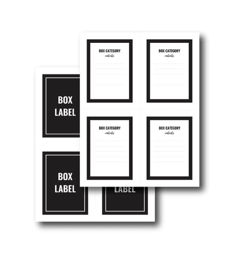 Printable Storage Box Labels The Homes I Have Made