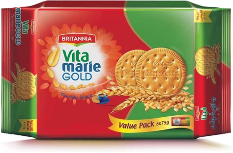 Britannia Vita Marie Gold Tea Time Biscuits Value Pack G Buy Online