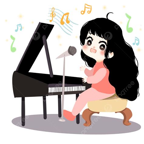 hinh anh   choi piano png  piano  nhac  gai png mien