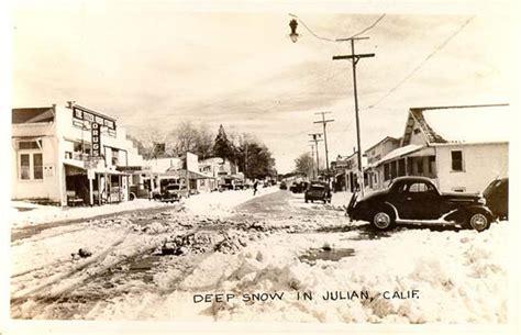 Postcards From Julian California San Diego History Center San