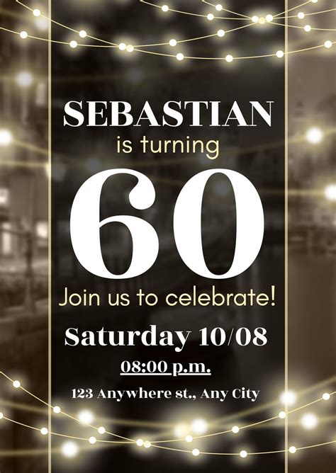 Invitations 60th Birthday Shop | cityofclovis.org