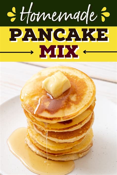 Homemade Pancake Mix (Easy Recipe) - Insanely Good