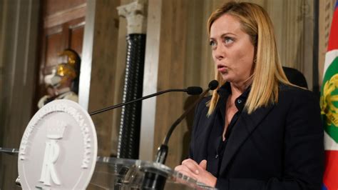 Italy’s far-right Meloni becomes country’s first female PM