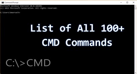 Heres The List Of All Cmd Commands For Your Windows Files Fort