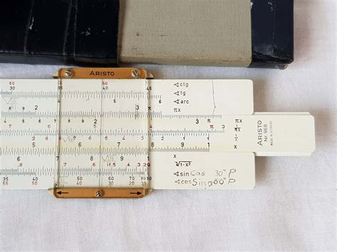 Aristo Nr 968 Slide Rule Vintage Slide Rule Engineering Calculator