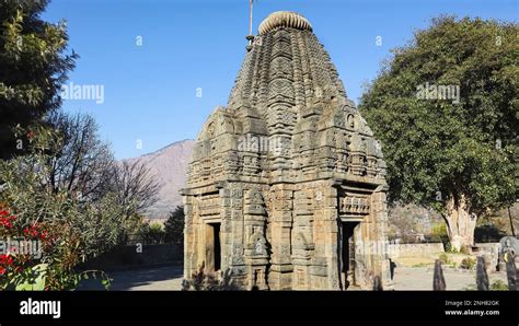 View Of Bishweshwar Mahadev Temple Bajaura Kullu Himachal Pradesh