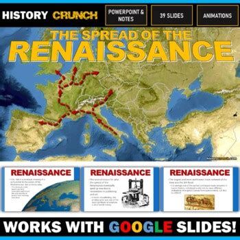 Spread Of The Renaissance Powerpoint With Notes Copy Works With