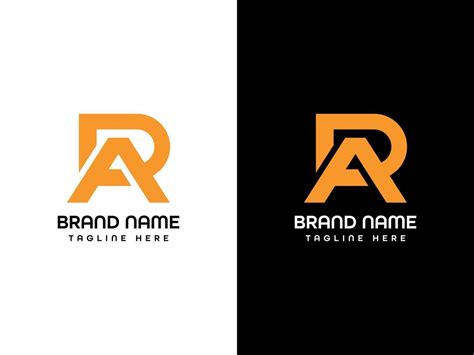 AR Letter Logo Design 41387661 Vector Art at Vecteezy