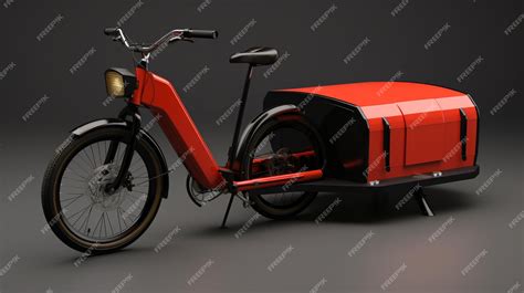 Premium AI Image | featuring innovative ecargo trikes