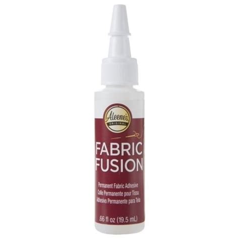 Aleene S Fabric Fusion Permanent Fabric Adhesive Ml