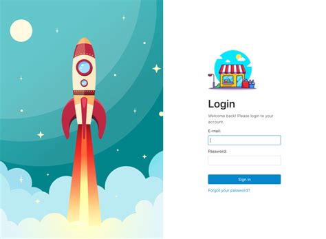 extended login page  admin vendor panels themehills