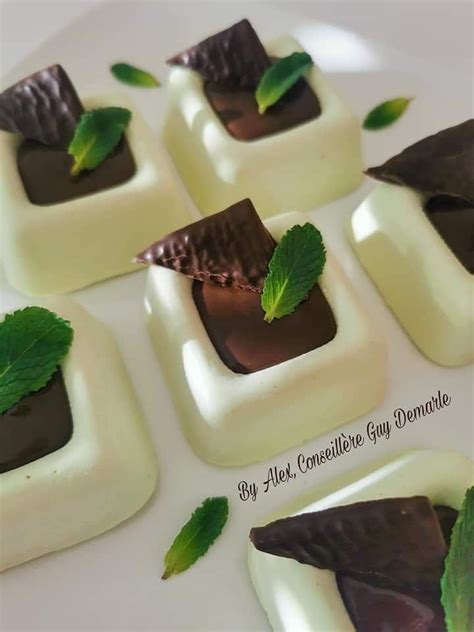 Entremets Menthe Chocolat Guy Demarle Recette Demarle Recettes