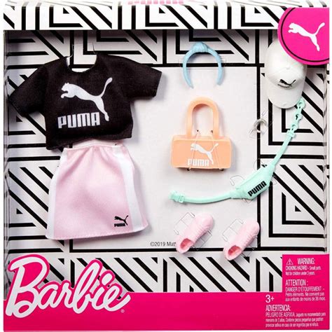 Barbie Storytelling Fashion Pack De Ropa Para Mu Ecas Inspirada En Puma