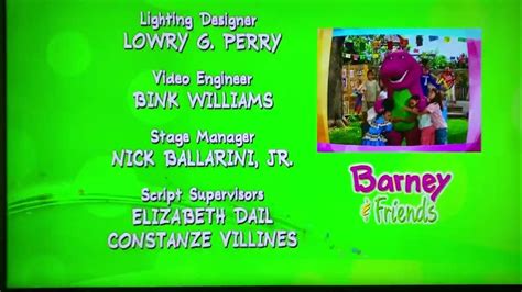 Barney And Friends End Credits Youtube