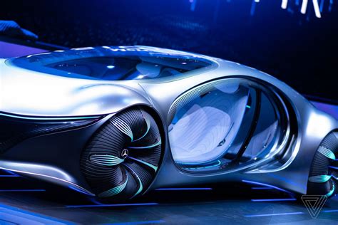 Up close with Mercedes-Benz’s Avatar concept car - The Verge