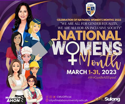 Happy Women S Month City Of Malabon University