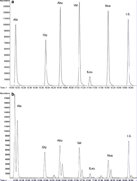 Chromatogram Of The Separation Of The Amino Acid Enantiomers Before And Download Scientific