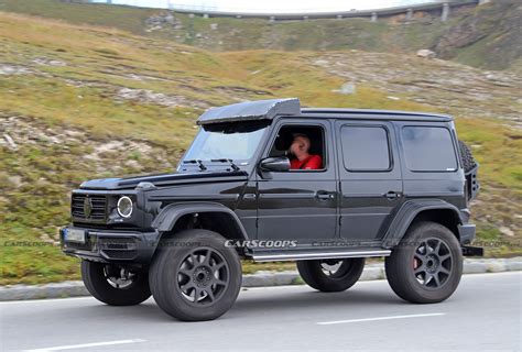 Mercedes Amg G Class X Spied Undisguised Looks Every Bit As