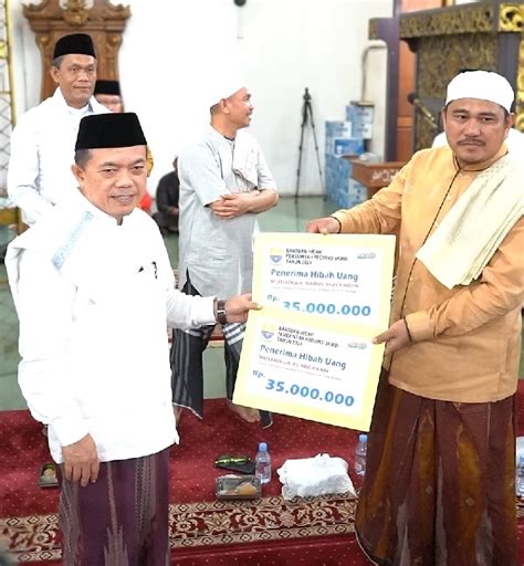 Safari Ramadhan Ke Bungo Gubernur Al Haris Serahkan Bantuan Rp