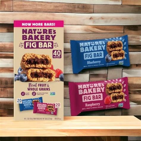 Amazon Nature Bakery Fig Bar Variety Pack 2 Oz 40 Count