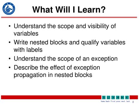 Ppt Nested Blocks And Variable Scope Powerpoint Presentation Free