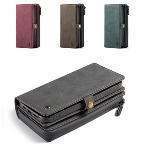 Genuine Leather Wallet Iphone 14 Pro Max Case Everweek