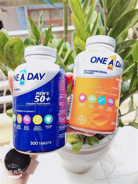 Mẫu mới Vintamin Tổng Hợp One A Day Dành Cho Nam Nữ Trên 50 Tuổi