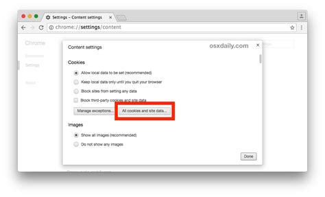 How To Delete Site Specific Cookies In Chrome For Mac