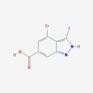 Buy 4 Bromo 3 Iodo 2H Indazole 6 Carboxylic Acid From HANGZHOU JHECHEM