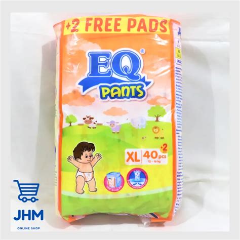 Eq Pants Jumbo Pack Baby Diaper Xl 40 Pcs Lazada Ph