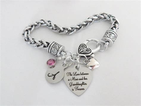 PERSONALIZED Granddaughter BRACELET From Mimi-gifts for Grandkids ...