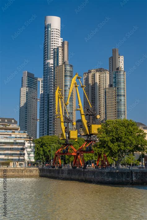 Puerto Madero The Ancient Docks Area Of The City Of Buenos Aires