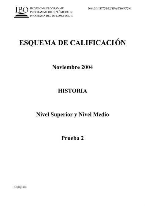 Pdf Esquema De Calificaci N Ibrepository Past Papers Year