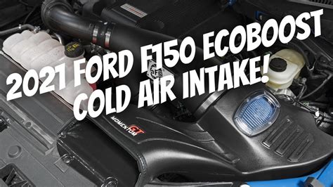 New Ford F Ecoboost Cold Air Intake Plus Sound Youtube