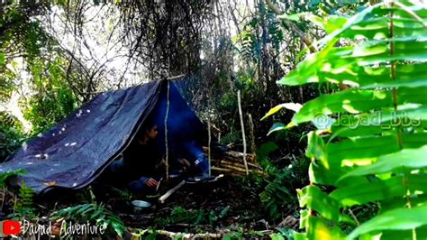 Bushcraft Solo Camping Hutan Angker Kalimantan Yg Jarang Di Jamah